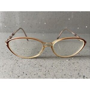 Destiny Margaret BR 53-15-135 Brown/Crystal Fade Full Rim Eyeglasses Frames ONLY